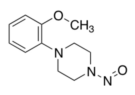 N-亚硝基-1-(2-甲氧基苯基)-哌嗪（储存“-20℃”；运输“干冰”）
