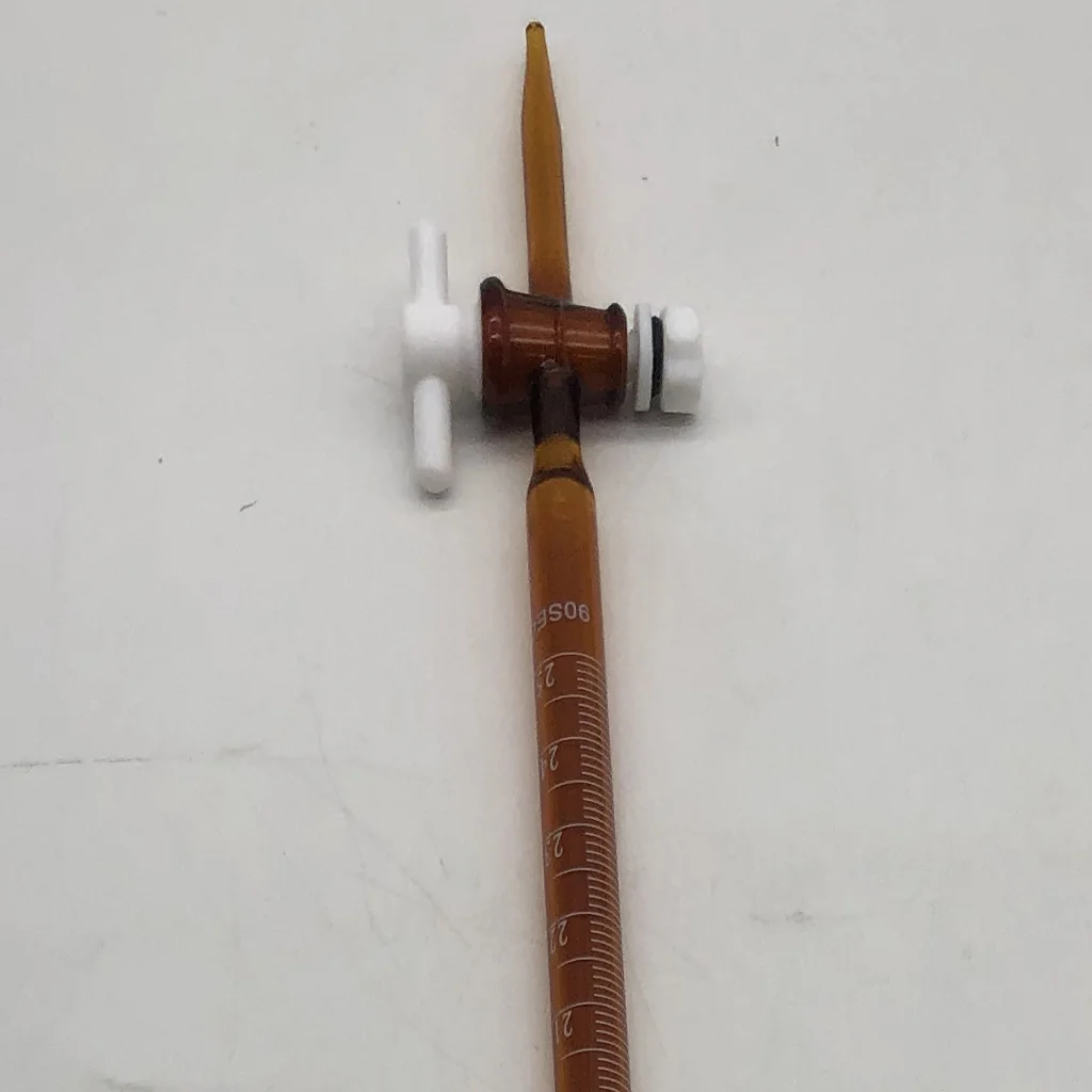 棕色聚四氟芯滴定管(3.3 A级)