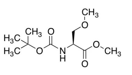 N-(叔丁氧基羰基)-O-甲基-L-丝氨酸甲酯（储存“2-8℃”；运输“冰袋”）