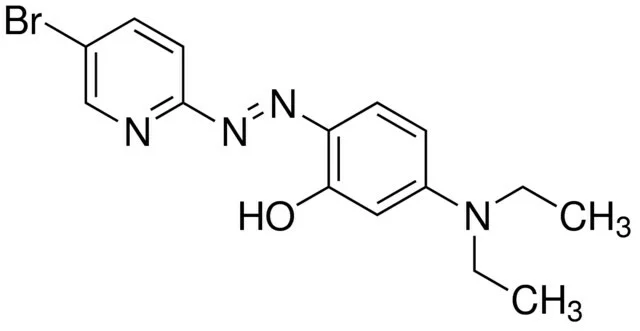 2-(5-溴-2-吡啶偶氮)-5-二乙氨基酚