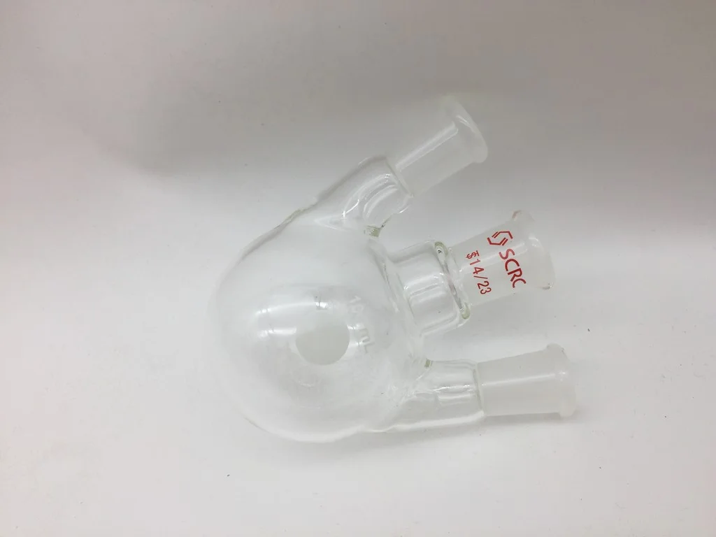 三口圆底烧瓶（斜口）