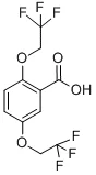 2,5-双(2,2,2-三氟乙氧基)苯甲酸