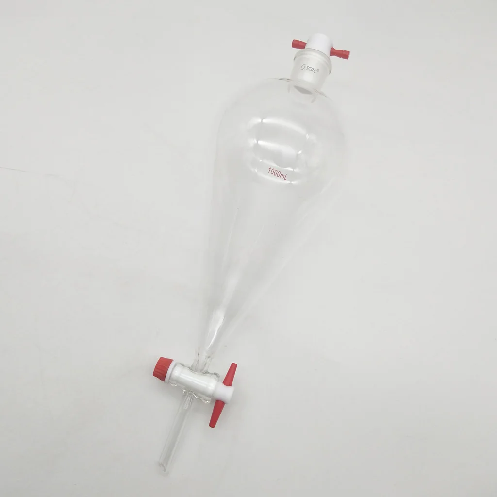 梨形分液漏斗(四氟芯)