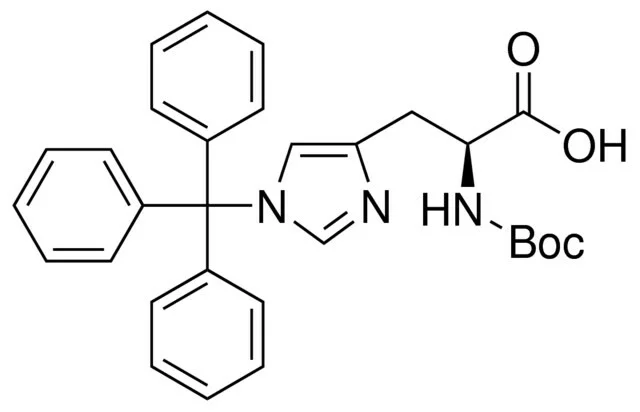 N-BOC-N'-三苯甲基-L-组氨酸(储存“2-8℃”;运输“冰袋”)