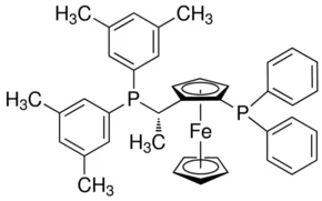 (S)-1-[(RP)-2-(二苯基膦基)二茂铁基]乙基二(3,5-二甲苯基)膦（储存“2-8℃，避光”；运输“冰袋”）