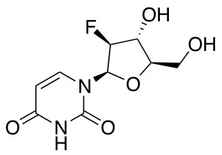 1-(2-脱氧-2-氟-Β-D-阿拉伯呋喃基)尿嘧啶(储存“2-8℃”;运输“冰袋”)