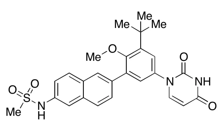 试剂DASABUVIR(储存“-20℃”;运输“冰袋”)