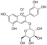 试剂CYANIDIN 3-GALACTOSIDE CHLORIDE(存储 “-20℃”;运输 “干冰”)