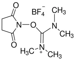 O-(N-琥珀酰亚胺基)-N,N,N‘,N‘-四甲基脲四氟硼酸酯(TSTU)(储存“2-8℃”;运输“冰袋”)