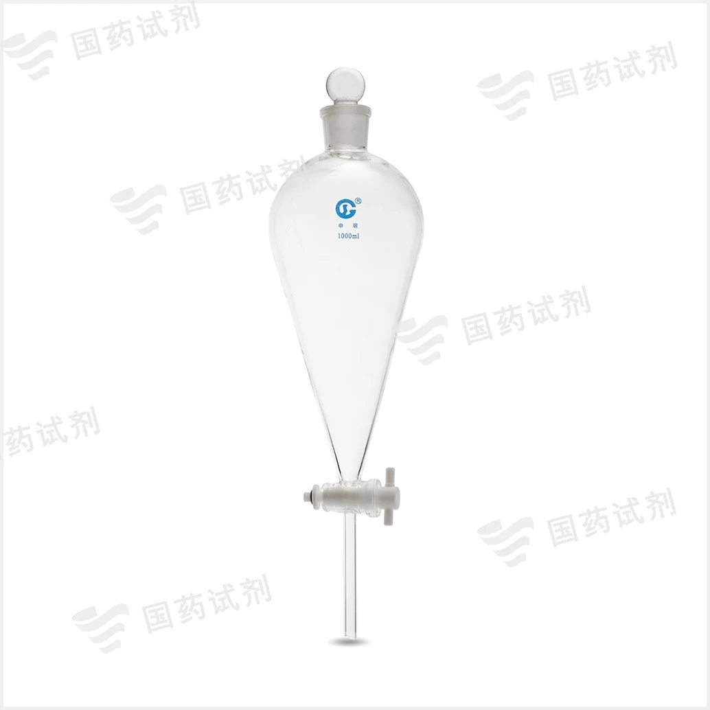 具四氟芯梨形分液漏斗 - 申玻
