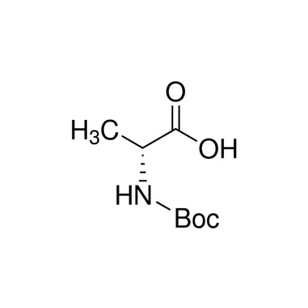 N-叔丁氧羰基-D-丙氨酸(见新编码XW02776495601)