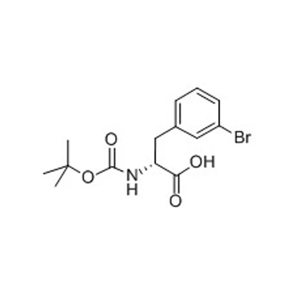 BOC-D-3-溴苯丙氨酸(储存“2-8℃”;运输“冰袋”)