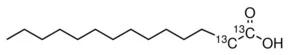 肉豆蔻酸-1,2-¹³C₂