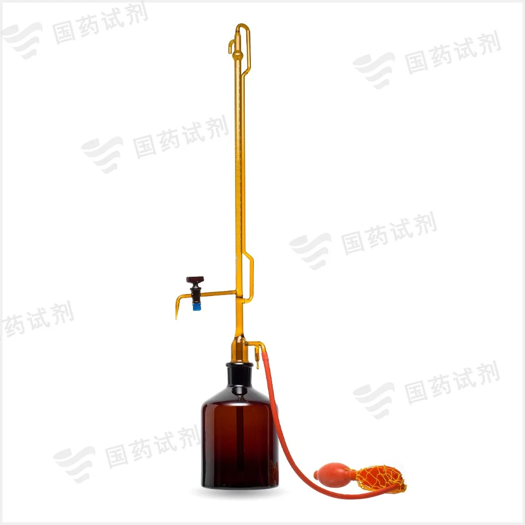 棕色磨砂自动滴定管(B级) - 申玻