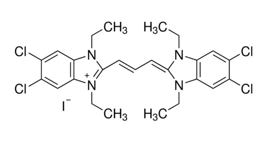 5，5‘，6，6‘-四氯-1，1‘，3，3‘-四乙基苯并咪唑羰花青碘化物 - TCI