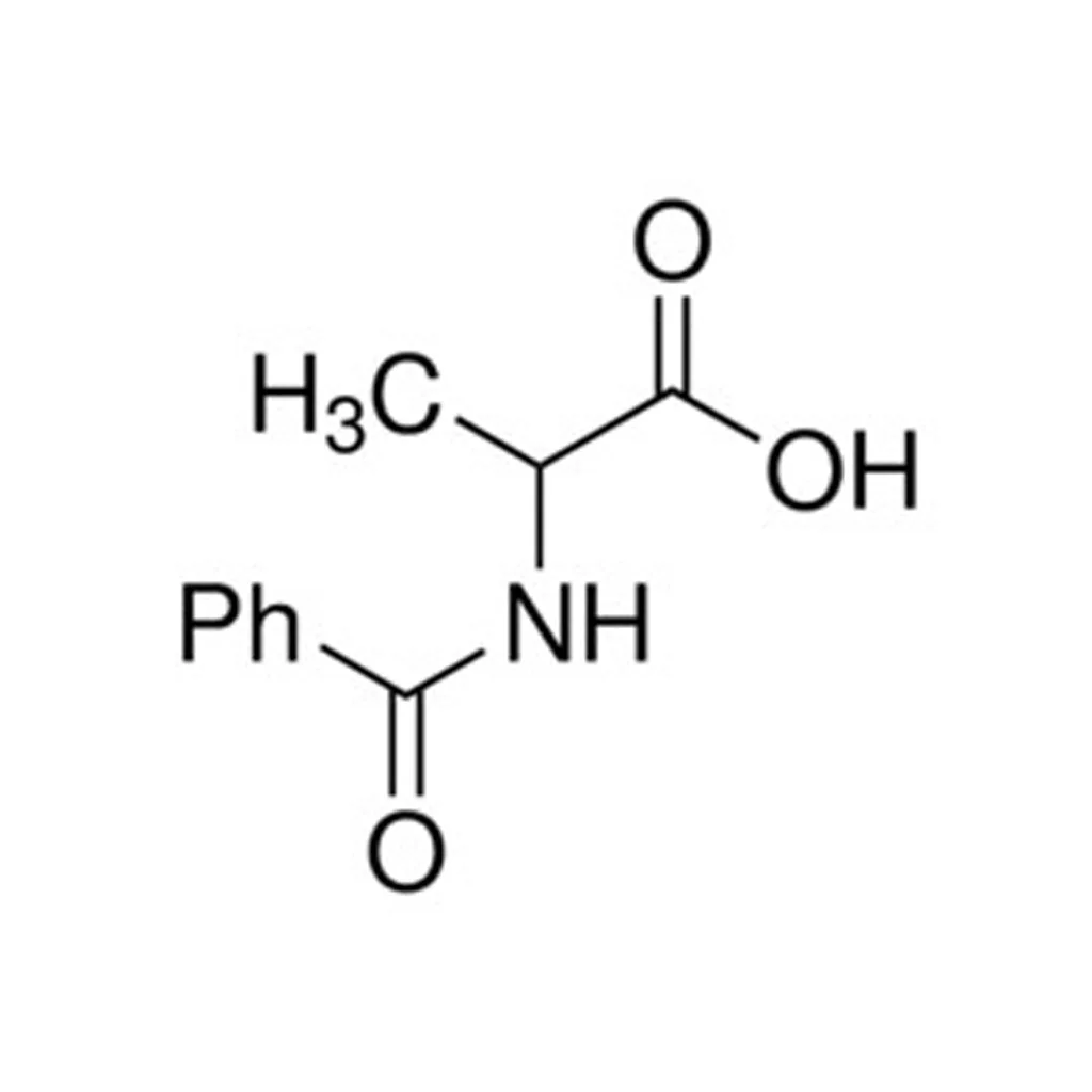 N-苯甲酰基-DL-丙氨酸, 97+%