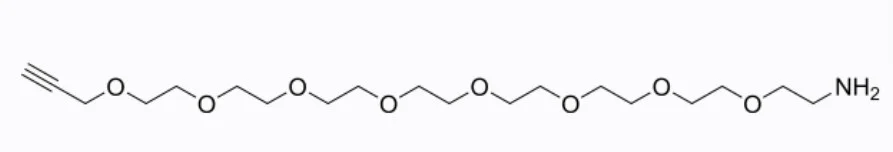 试剂PROPARGYL-PEG8-NH2(储存“2-8℃,避光”;运输“冰袋”)