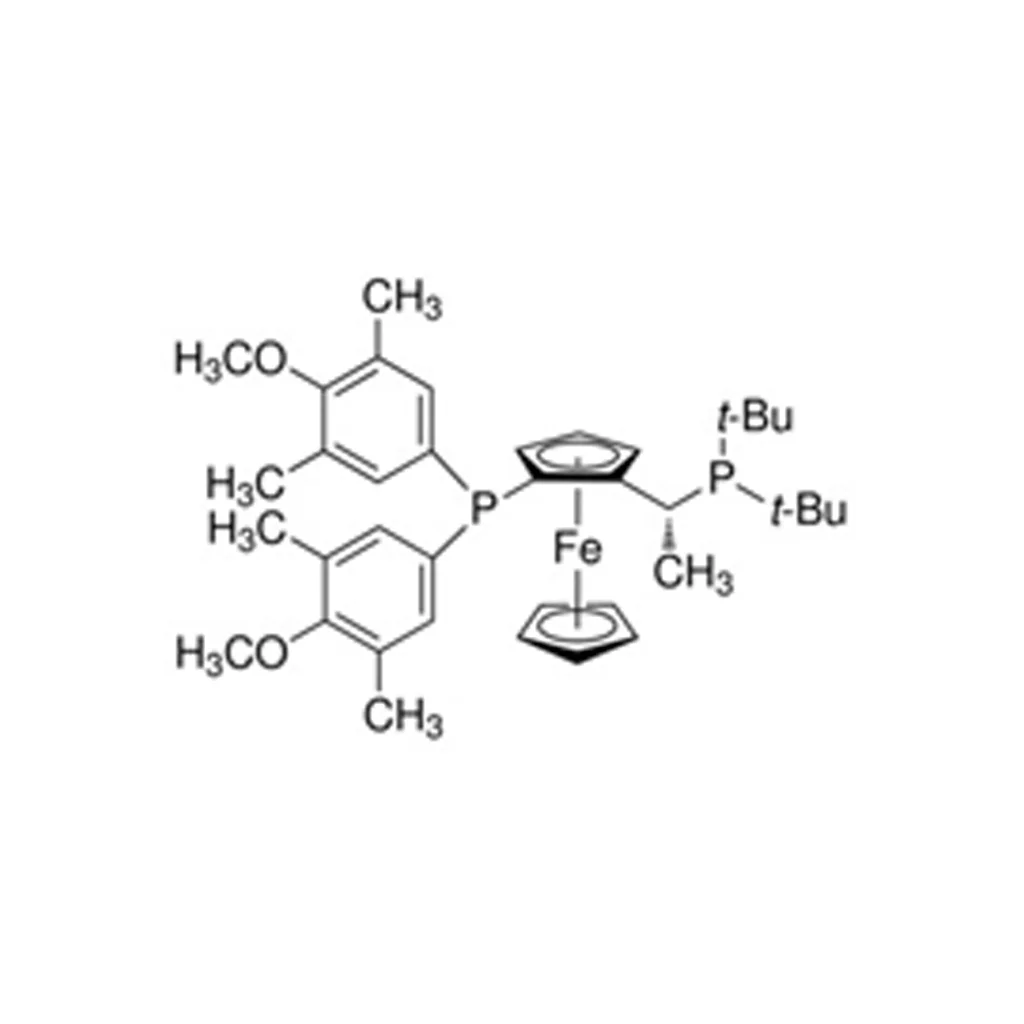 (R)-1-[(SP)-2-[双(4-甲氧基-3,5-二甲基苯基)膦]二茂铁基}乙基二叔丁基膦（储存“2-8℃，避光”；