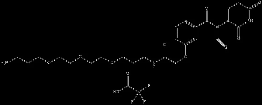 试剂THALIDOMIDE-O-AMIDO-C3-PEG3-C1-NH2(储存“2-8℃”;运输“冰袋”)