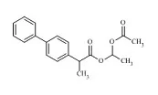 2-（[1，1’-联苯] -4-基）丙酸1-乙酰氧基乙酯（储存“2-8℃”；运输“冰袋”）