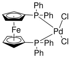 [1,1′-双(二苯基膦)二茂铁]二氯化钯(II)（储存“2-8℃，避光”；运输“冰袋”）