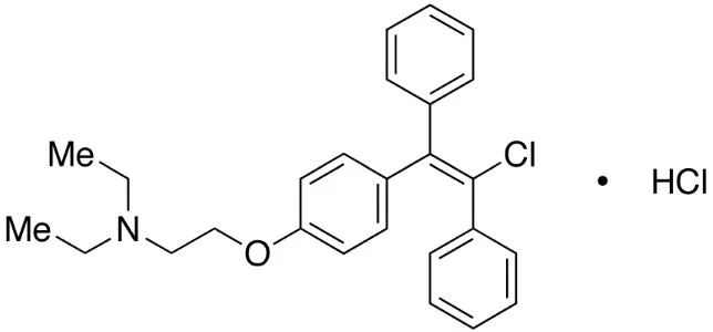 化合物ENCLOMIPHENE HYDROCHLORIDE(储存“-20℃”;运输“冰袋”)