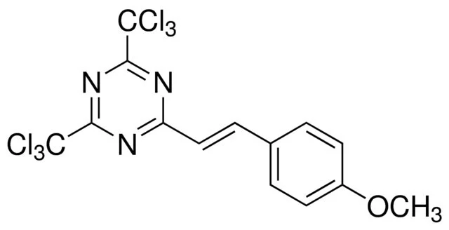 2,4-双(三氯甲基)-6-对甲氧基苯乙烯基-S-三嗪