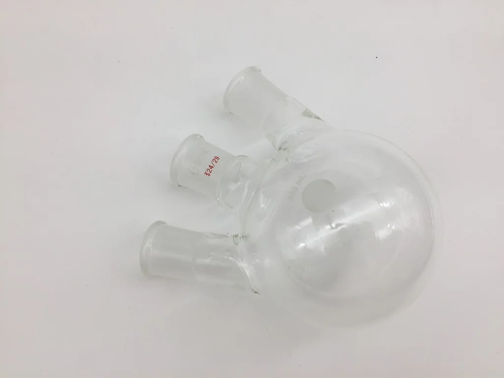 三口圆底烧瓶（斜口）