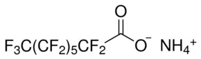 十五代氟辛酸铵盐  AMMONIUM PENTADECAFLUOROOCTANOATE(储存“2-8℃”；运输“常温”)