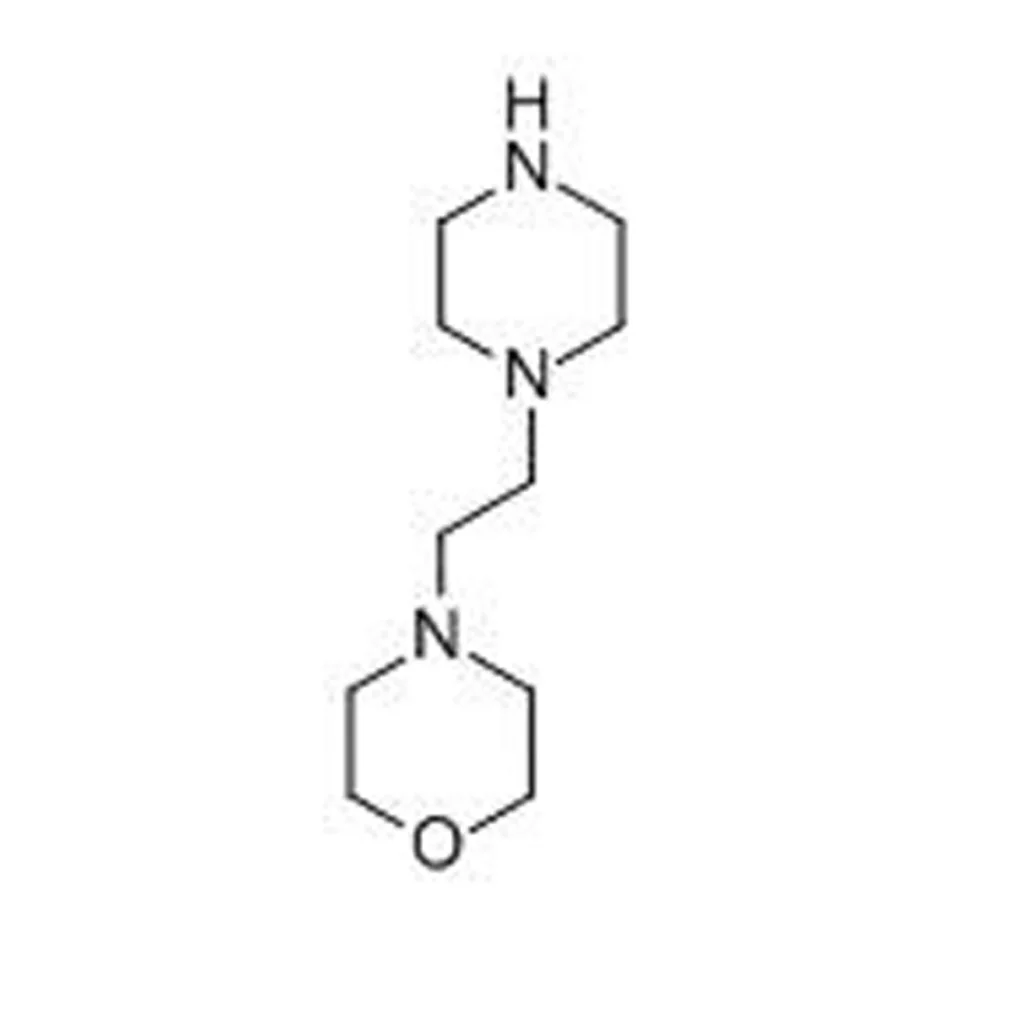 1-[2-(4-吗啉基)乙基]哌嗪（储存“2-8℃，避光”；运输“冰袋”）
