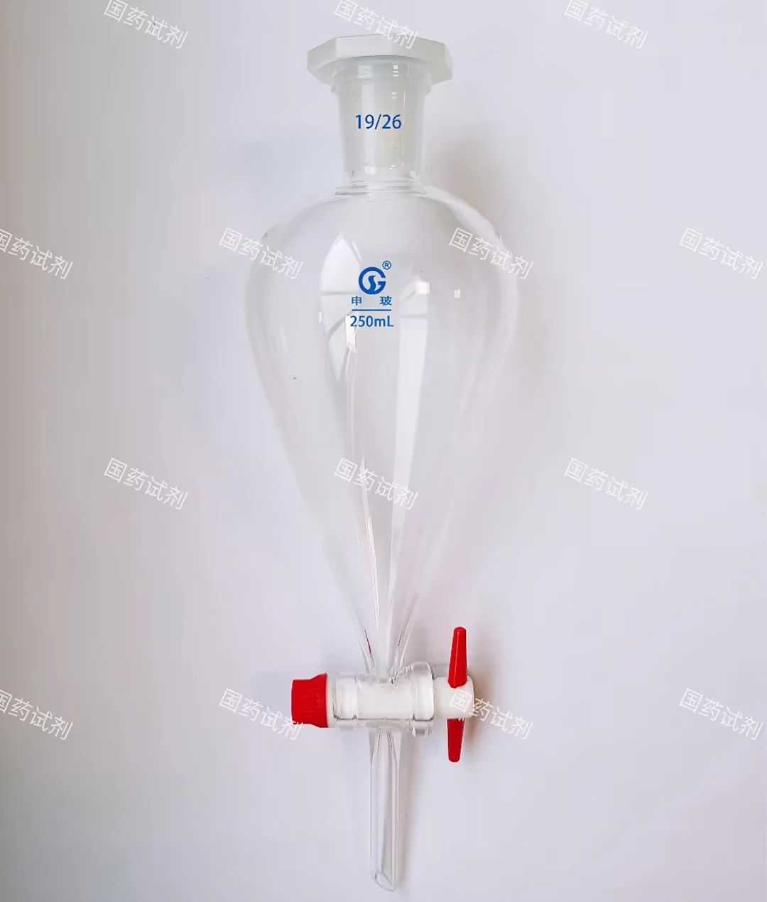具四氟芯梨形分液漏斗
