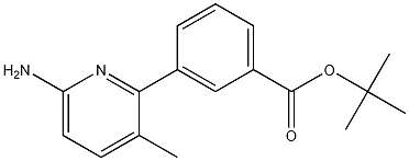 3-(6-氨基-3-甲基吡啶-2-基)苯甲酸叔丁酯（储存“2-8℃”；运输“冰袋”）