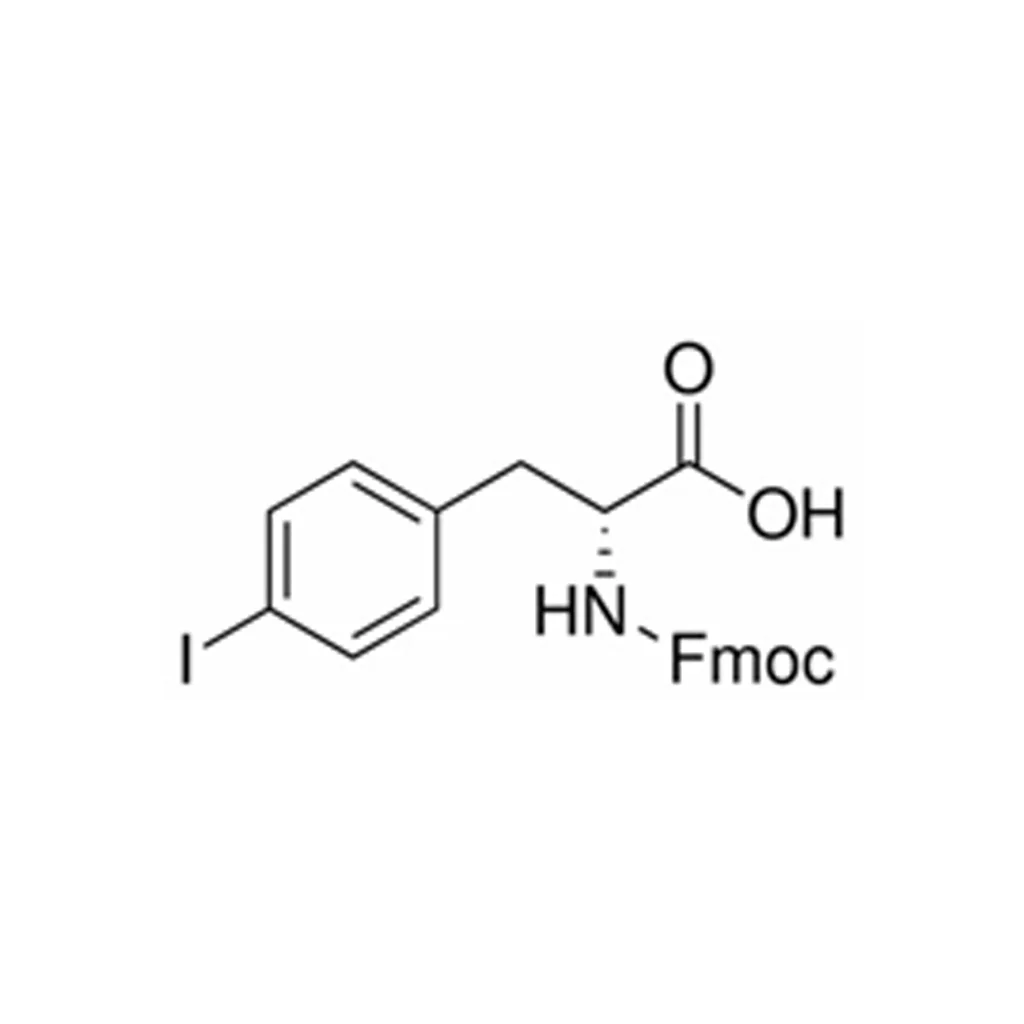 芴甲氧羰酰基-4-碘-D型苯丙氨酸(储存“2-8℃”;运输“冰袋”)