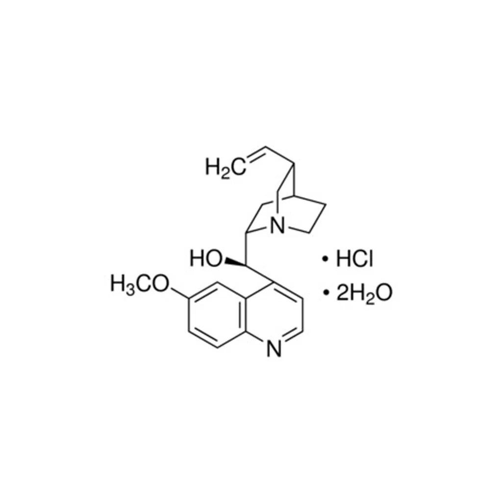 奎宁盐酸盐 二水合物,99% (TOTAL BASE),可能最高含有 10% 二氢奎宁