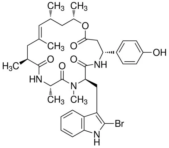 试剂JASPLAKINOLIDE, JASPIS JOHNSTONI(储存“-20℃”；运输“干冰”)