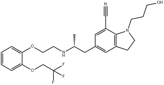 试剂2，3-DIHYDRO-1-(3-HYDROXYPROPYL)-5-[(2R)-2-[[2-[2-(2，2，2-TRIFLUOROETHOXY)PHENOXY]ETHYL]AMINO]PROPYL… - TRC