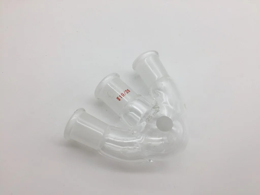 三口圆底烧瓶（斜口）