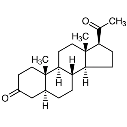 5&alpha;-孕烷-3,20-二酮