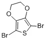 2,5-二溴-3,4-乙烯基二氧噻吩(储存“-20℃”;运输“干冰”)