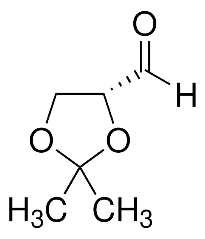 (R)-(+)-2,2-二甲基-1,3-二氧戊环-4-甲醛(储存“-20℃”;运输“干冰”)