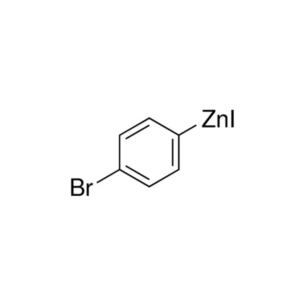 4-溴苯碘化锌, 0.5M THF溶液, 氩气下用可重封的 ChemSeal™ 瓶包装(储存“2-8℃”;运输“冰袋”)