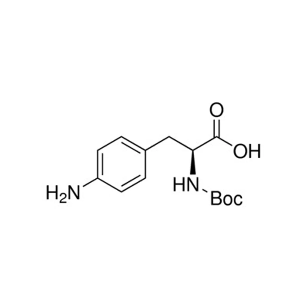 BOC-4-氨基-L-苯丙氨酸(储存“-20℃”;运输“干冰”)