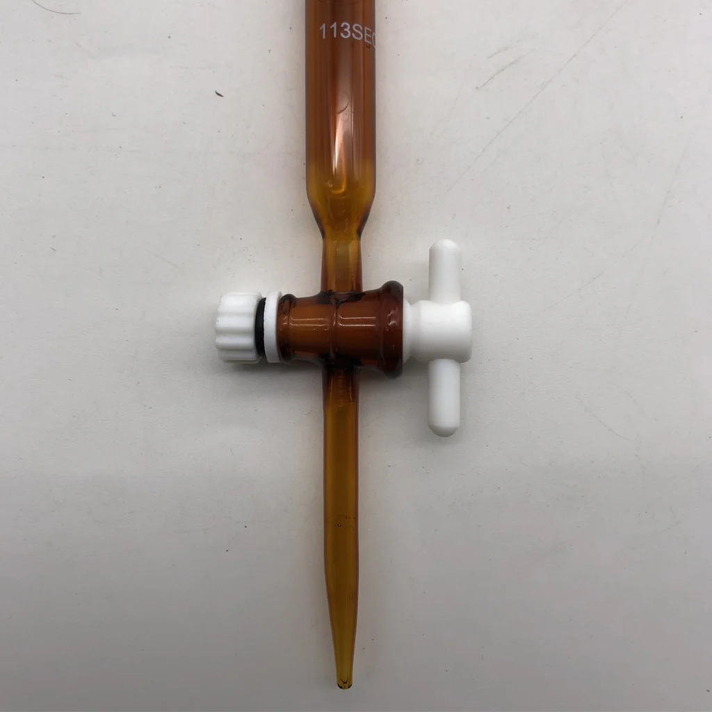 棕色聚四氟芯滴定管(3.3 A级)