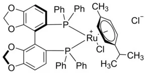 氯[(R)-(+)-5,5'-双(二苯基膦)-4,4'-二-1,3-苯并二噁茂](P-伞花素)氯化钌(II)（储存“2-