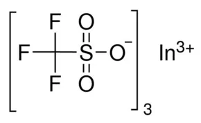 三氟甲磺酸铟(III)（储存“2-8℃”；运输“冰袋”）