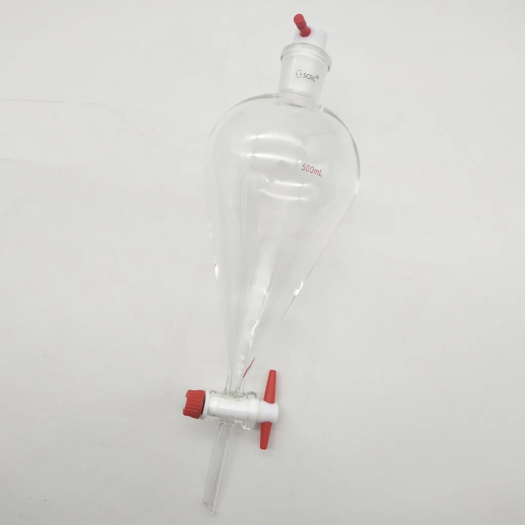 梨形分液漏斗(具四氟活塞)