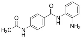 4-乙酰胺基-N-(2-氨基苯基)苯甲酰胺(储存“2-8℃”；运输“常温”)