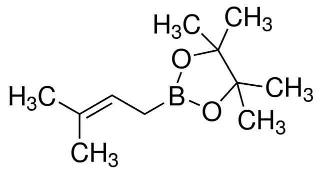 4,4,5,5-四甲基-2-(3-甲基丁-2-烯-1-基)-1,3,2-二氧杂硼烷(储存“2-8℃”;运输“冰袋”)