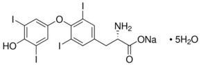 ʟ-甲状腺氨酸 钠盐 五水合物(存储:“-20℃”;运输:“干冰”)
