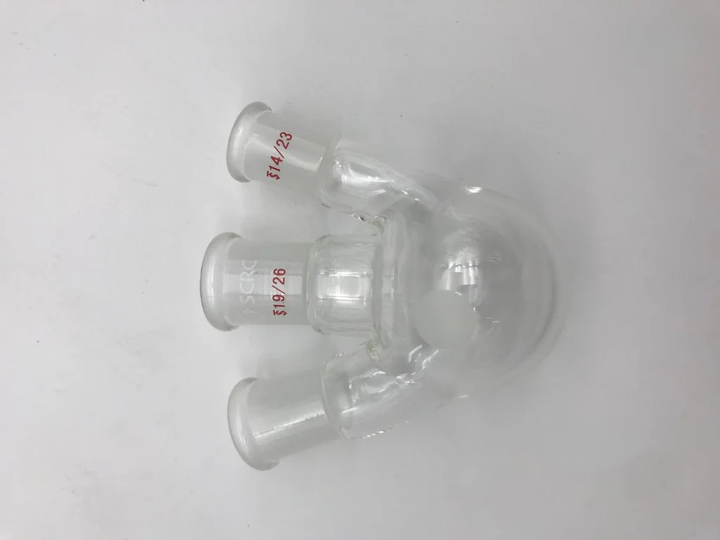 三口圆底烧瓶（斜口）